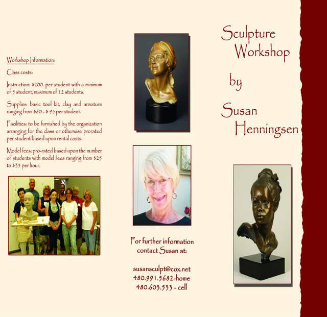 Sculpture Workshop Brochure - Outside